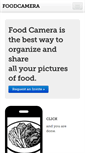 Mobile Screenshot of foodcamera.com